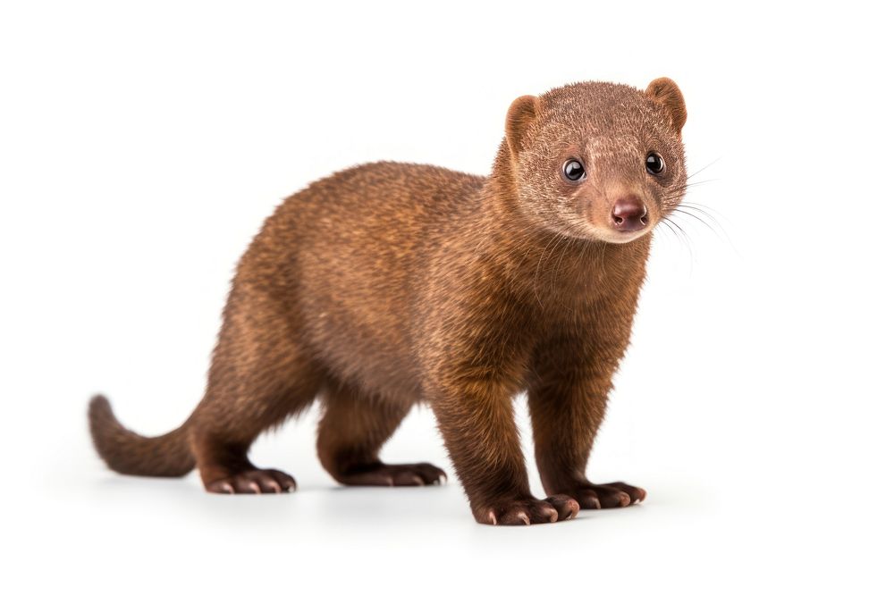 Dwarf mongoose wildlife animal mammal. AI generated Image by rawpixel.
