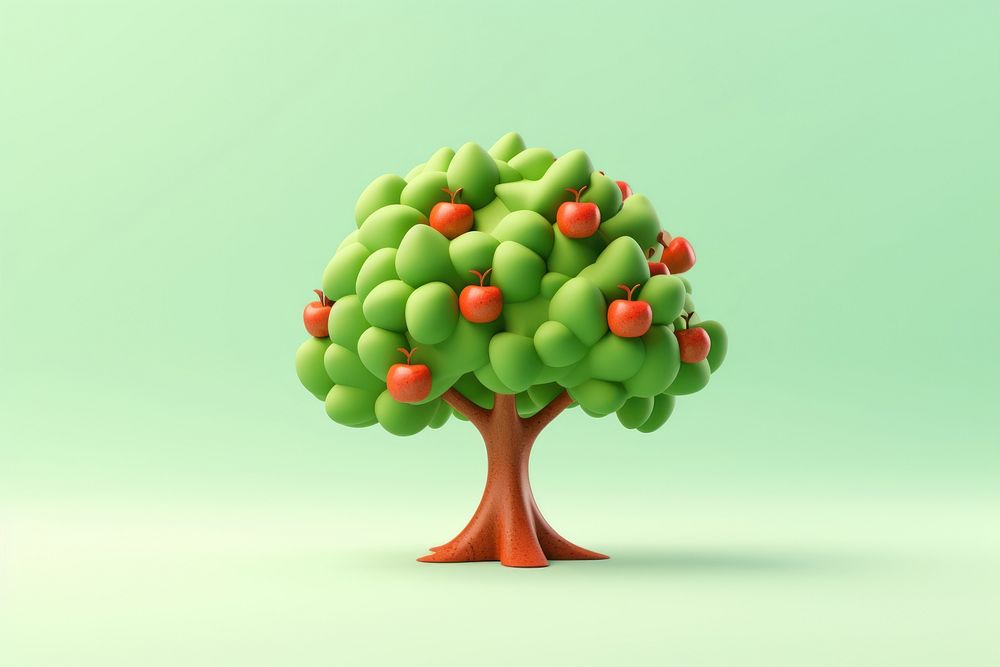 Tree plant green food. AI generated Image by rawpixel.