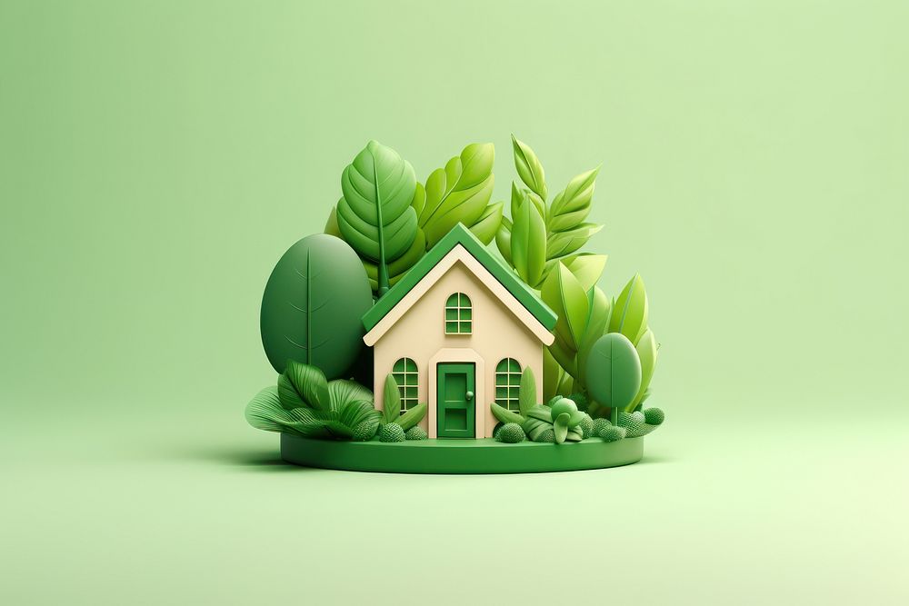Green plant home investment. AI generated Image by rawpixel.
