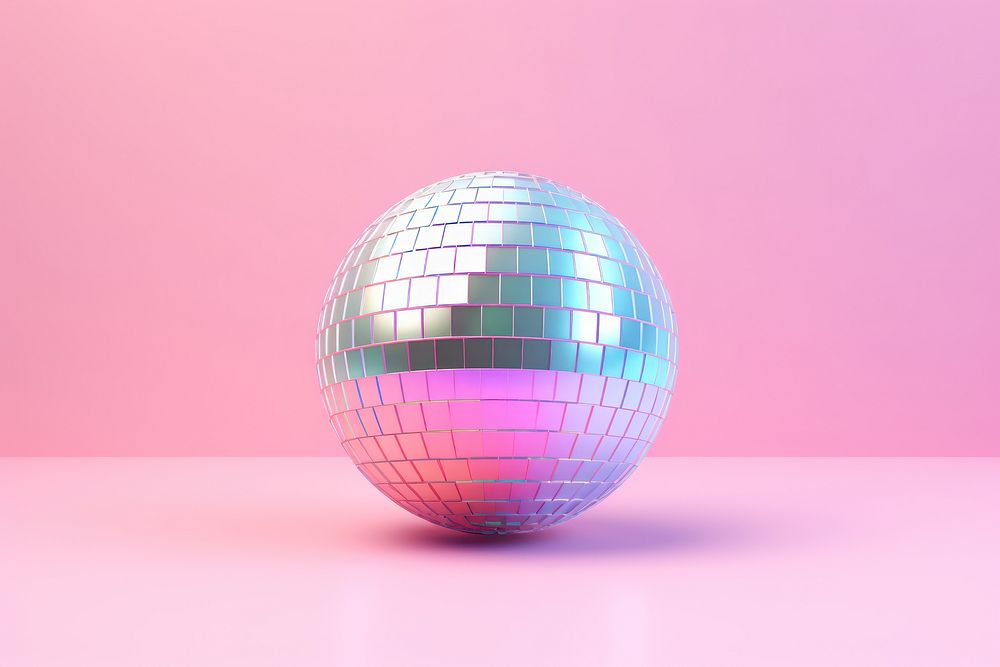 Sphere disco illuminated celebration. AI generated Image by rawpixel.