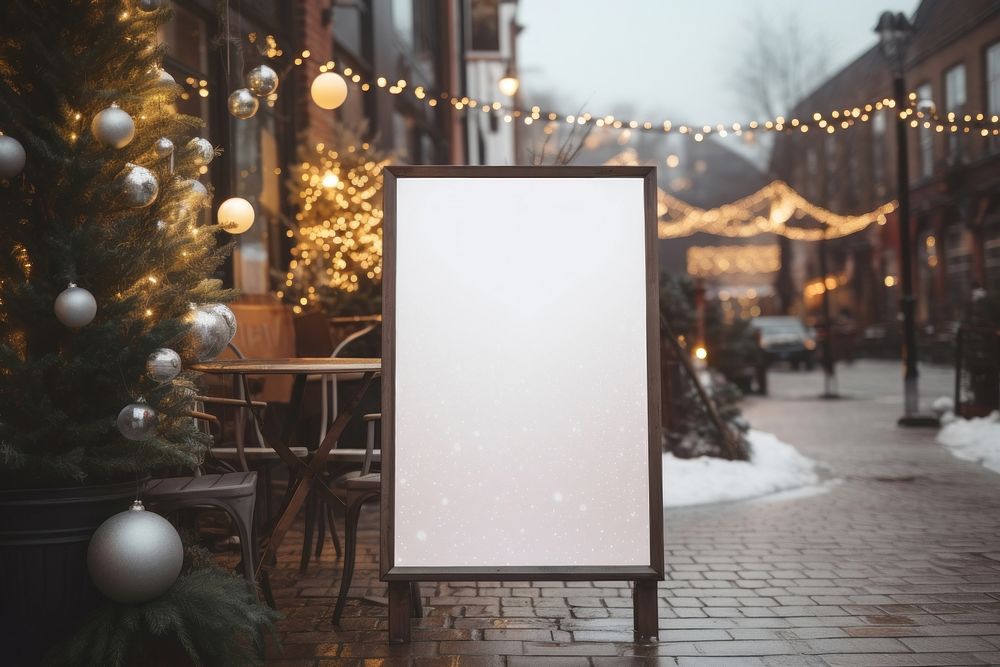 Christmas outdoors lighting transportation. 