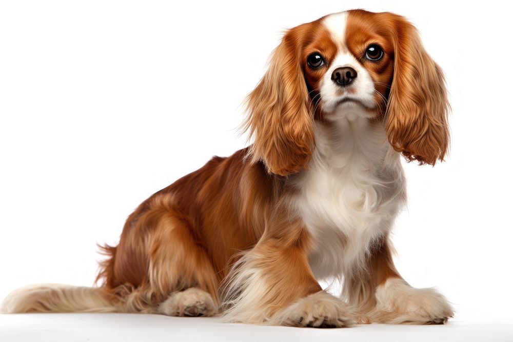 Spaniel dog papillon animal. AI generated Image by rawpixel.