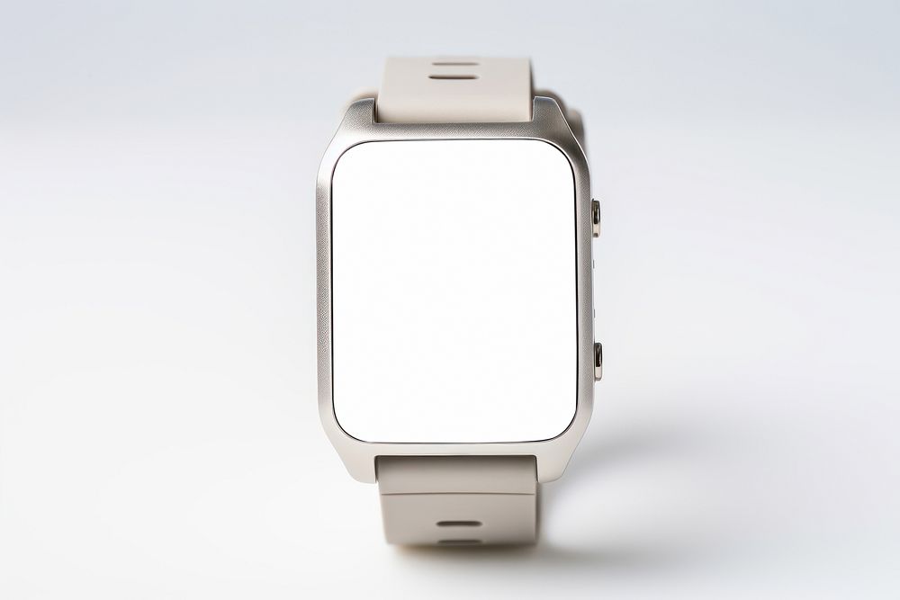 Wristwatch screen technology smart watch. AI generated Image by rawpixel.
