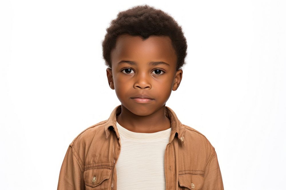 Portrait child photo kid. AI generated Image by rawpixel.