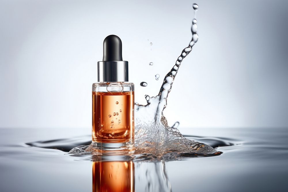 Cosmetics perfume bottle refreshment. AI generated Image by rawpixel.