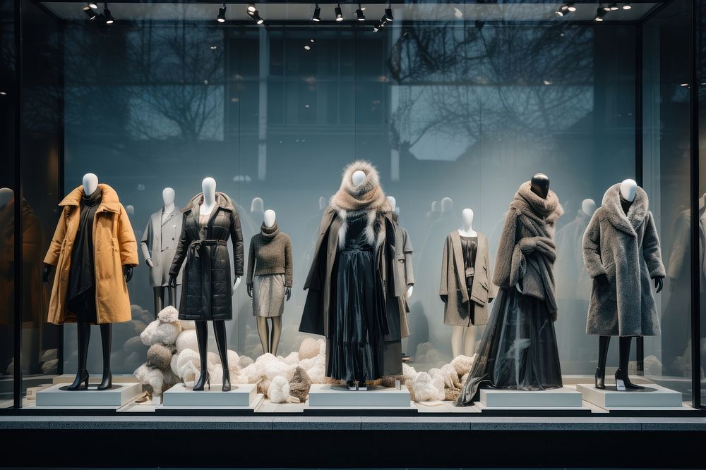 Mannequin standing clothing store. AI generated Image by rawpixel.