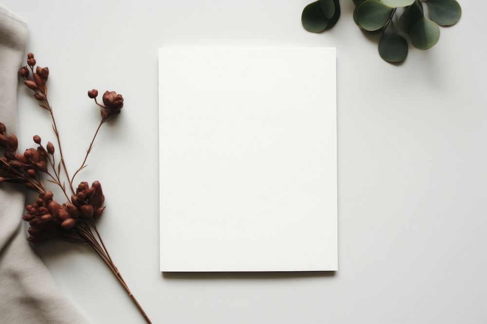 White rectangle document envelope. AI generated Image by rawpixel.