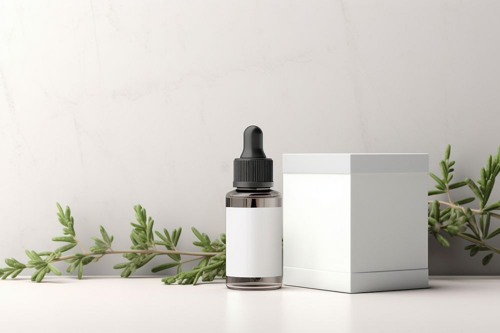 Bottle perfume plant container. AI generated Image by rawpixel.