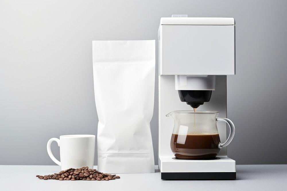 Coffee appliance drink cup. AI generated Image by rawpixel.