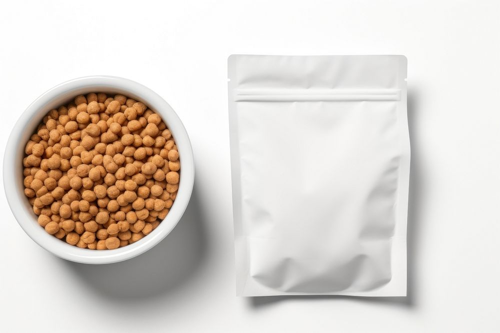 Food bowl white background ingredient. AI generated Image by rawpixel.