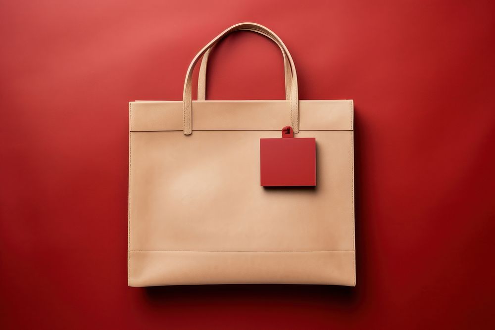 Bag handbag purse shopping bag. AI generated Image by rawpixel.