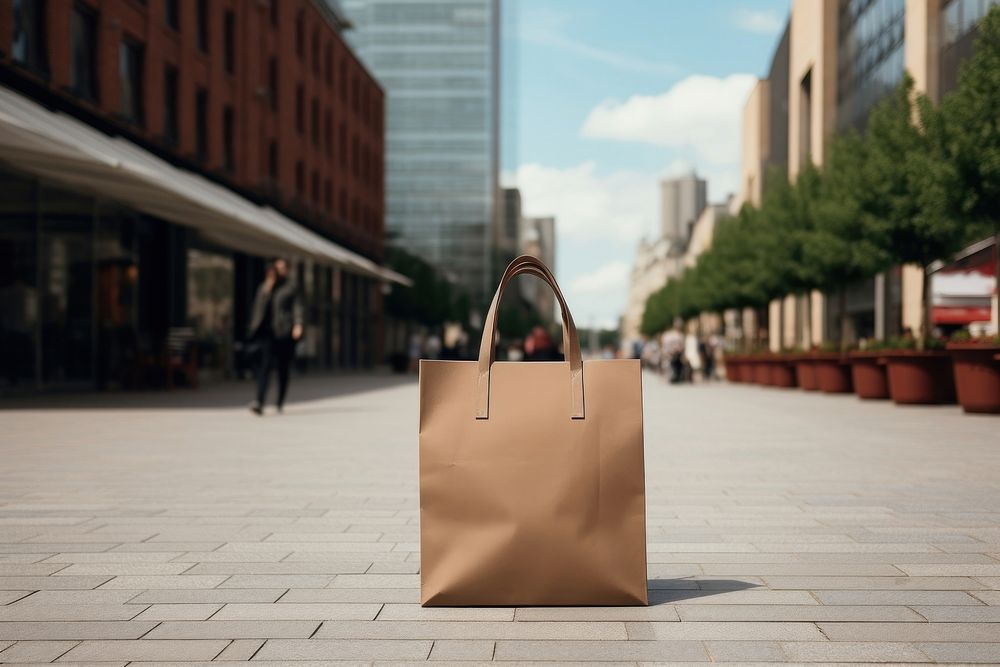 Bag Handbag Street Shopping Bag. 