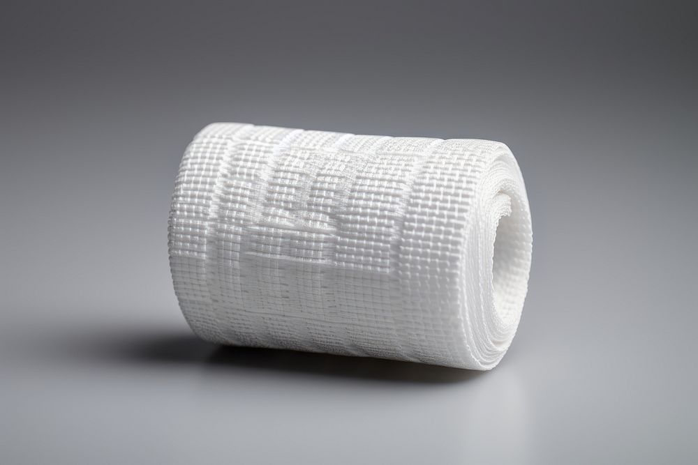 Bandage cylinder lighting textile. AI generated Image by rawpixel.