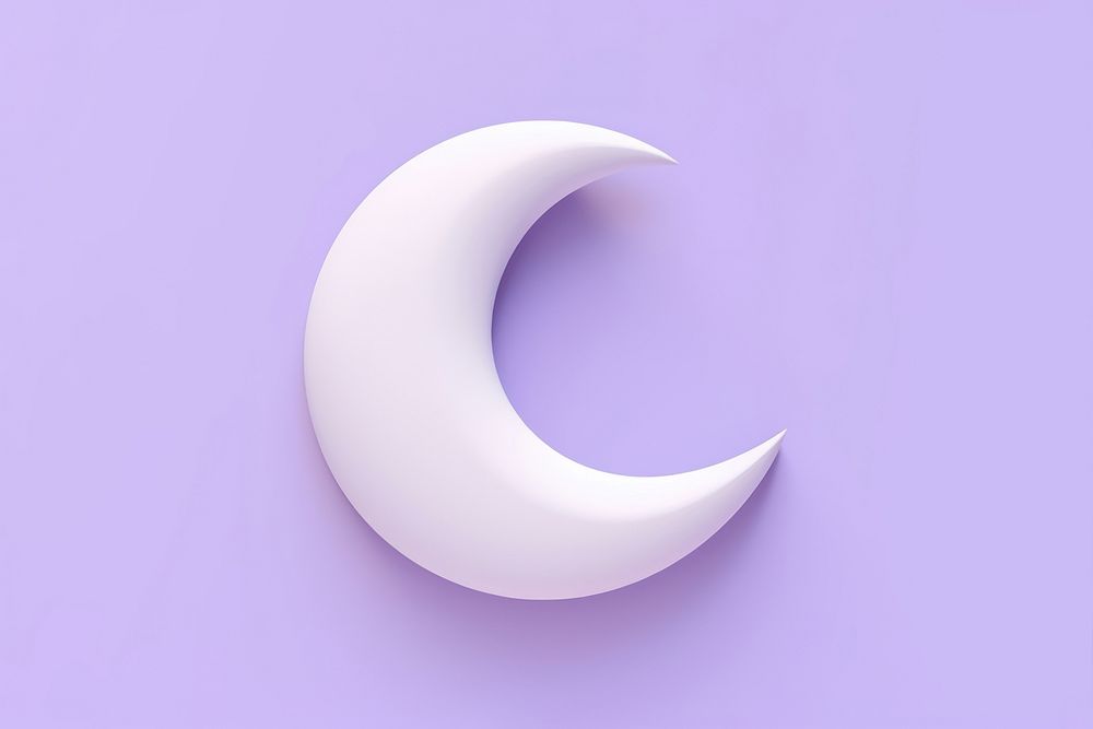 Moon nature astronomy crescent. AI generated Image by rawpixel.