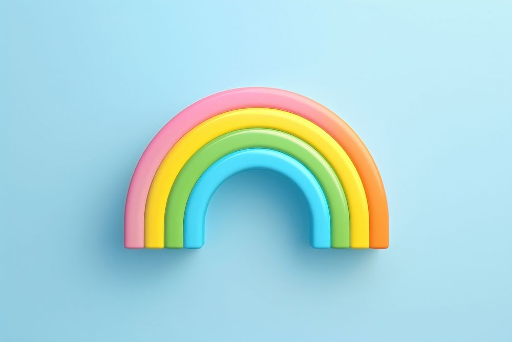 Rainbow refraction spectrum graphics. AI generated Image by rawpixel.
