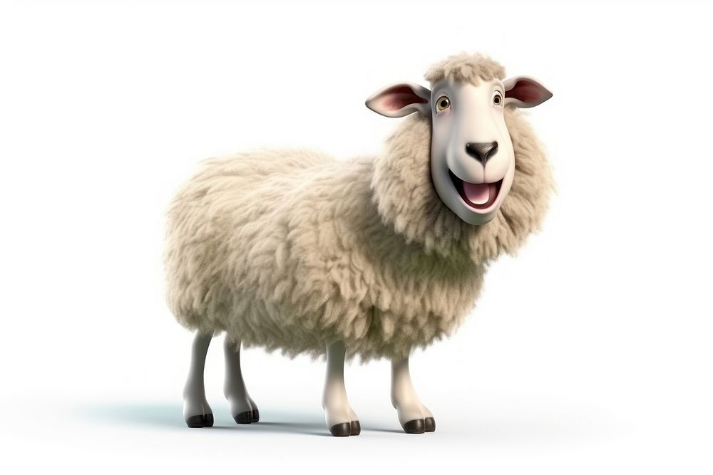 Sheep livestock animal mammal. AI generated Image by rawpixel.