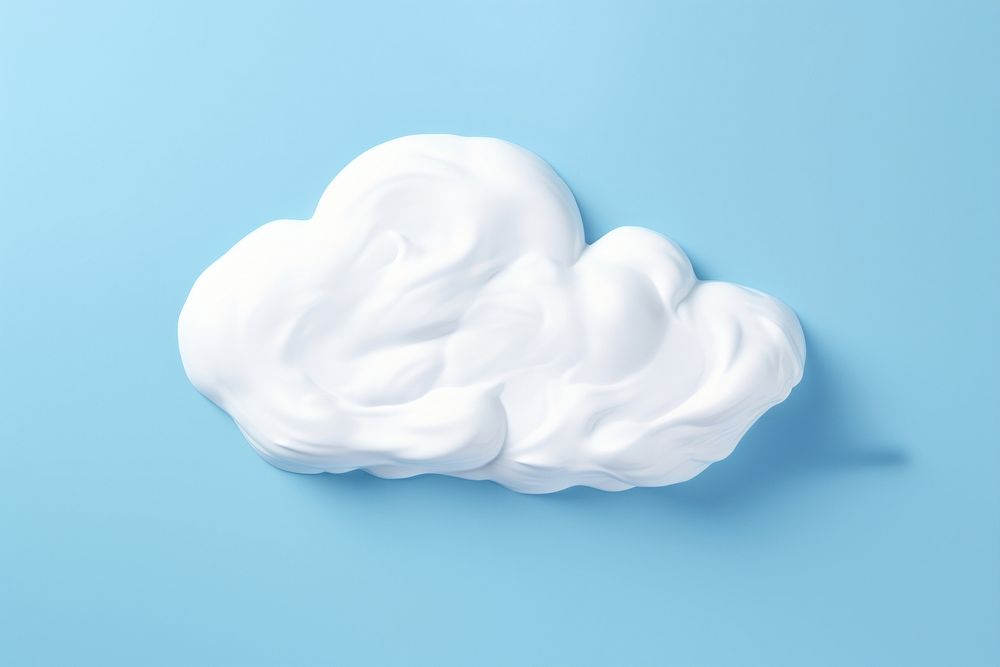 White cloud blue blue background. AI generated Image by rawpixel.