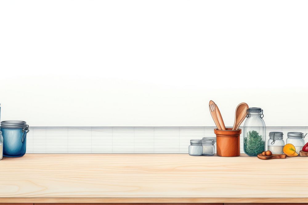 Kitchen food windowsill container. AI generated Image by rawpixel.