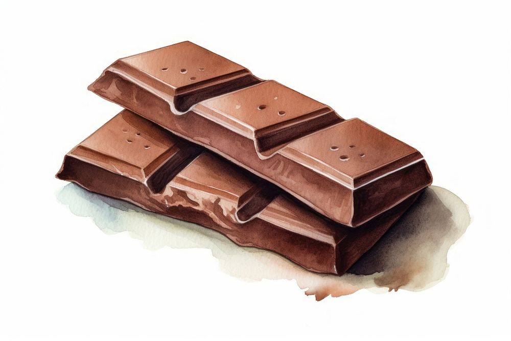 Chocolate dessert paper food. AI generated Image by rawpixel.