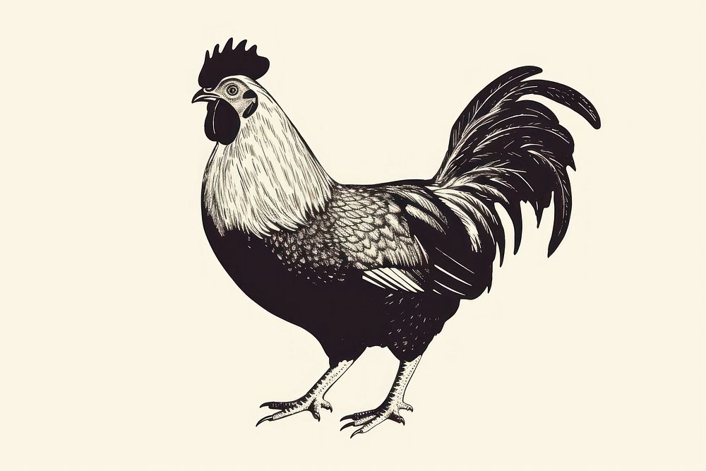 Chicken poultry animal black. 