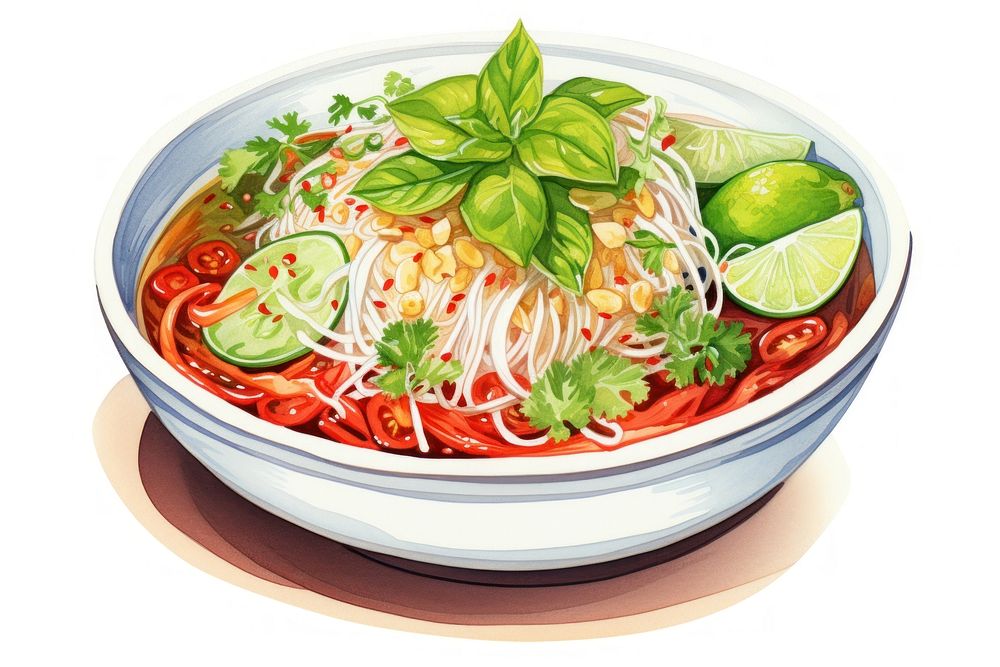 Bowl food meal soup. AI generated Image by rawpixel.