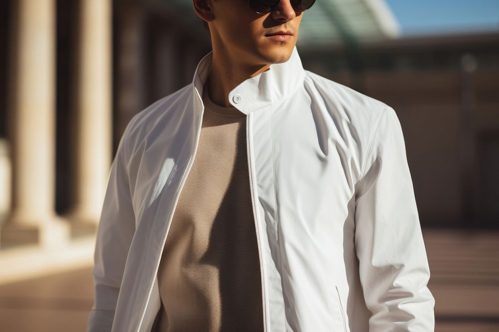 Jacket outdoors sleeve shirt. 