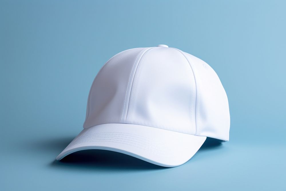 White cap headwear headgear. 