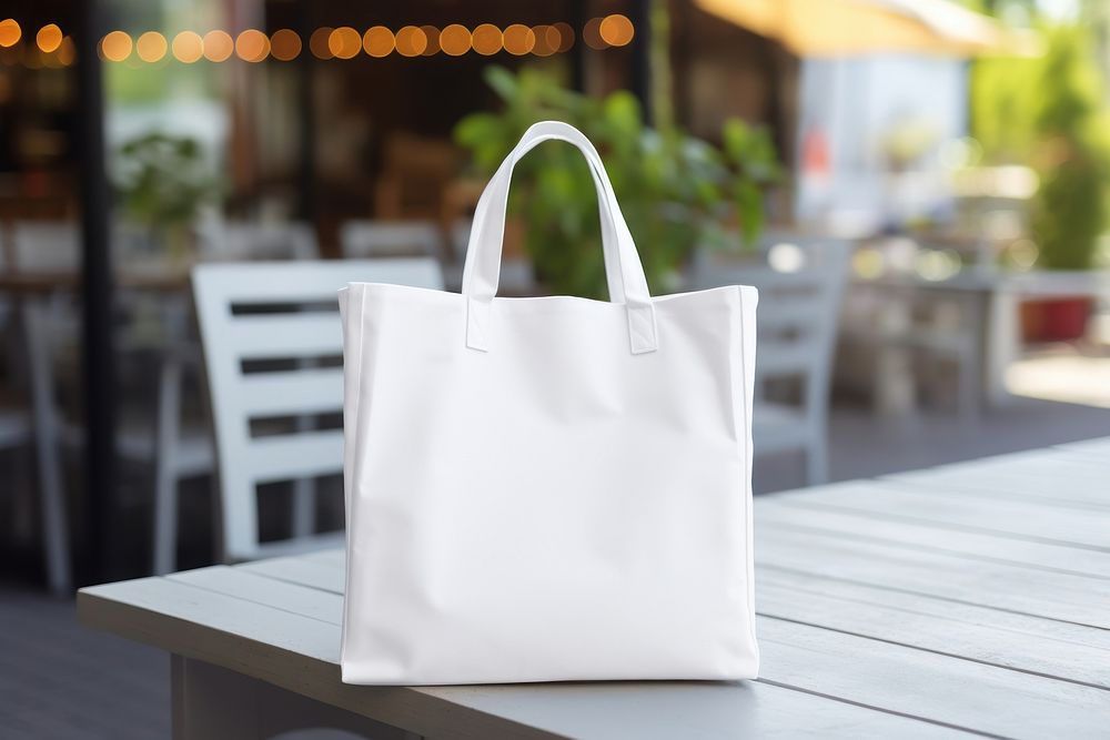 Bag outdoors handbag white. 