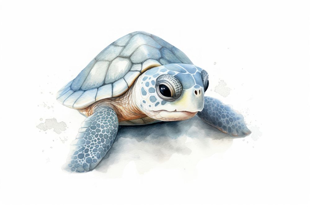 Reptile animal turtle wildlife. AI generated Image by rawpixel.
