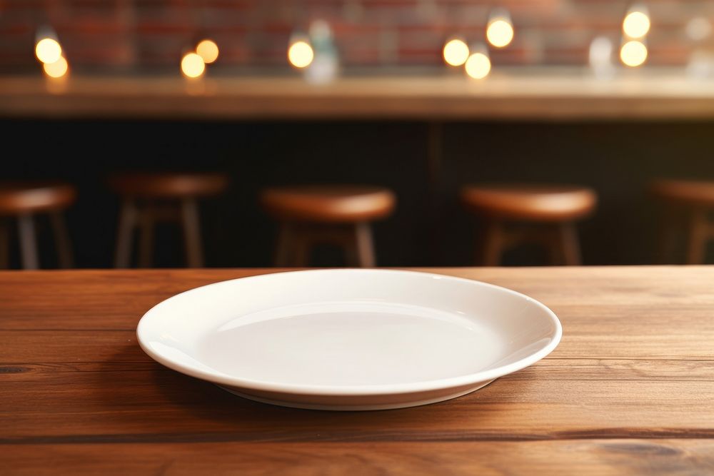 Table plate food meal. AI generated Image by rawpixel.