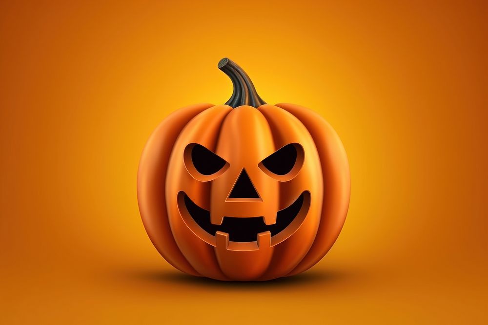 Halloween pumpkin food anthropomorphic. AI generated Image by rawpixel.