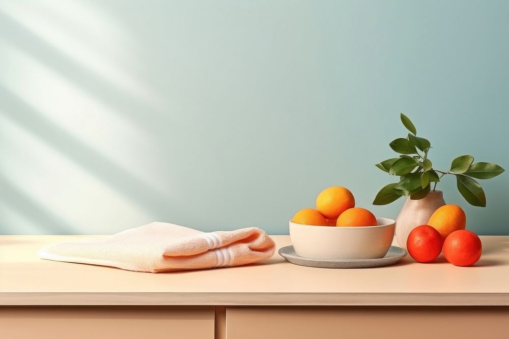 Food grapefruit table plant. AI generated Image by rawpixel.