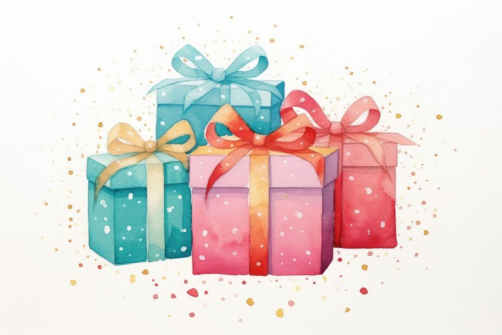 Present paper gift celebration. AI generated Image by rawpixel.