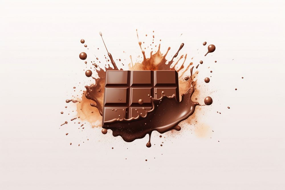 Chocolate dessert food freshness. AI generated Image by rawpixel.