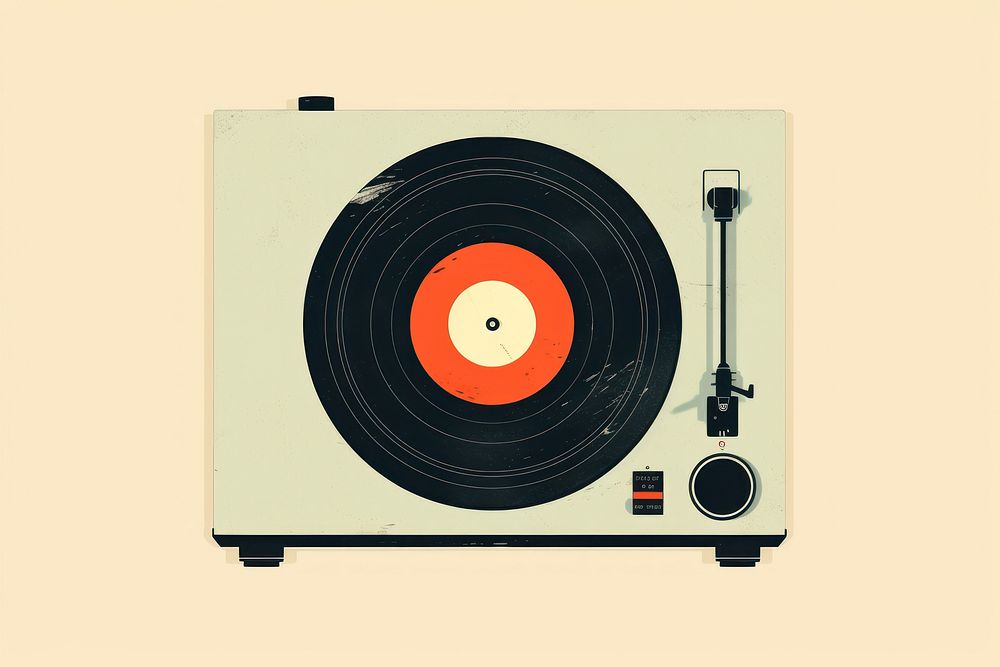 Record music electronics technology. AI generated Image by rawpixel.