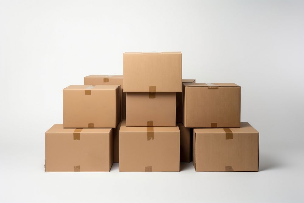 Box cardboard carton delivering. AI generated Image by rawpixel.