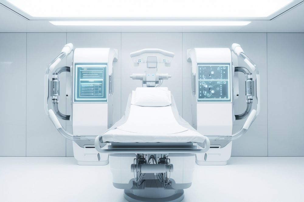 Architecture technology hospital medical. AI generated Image by rawpixel.