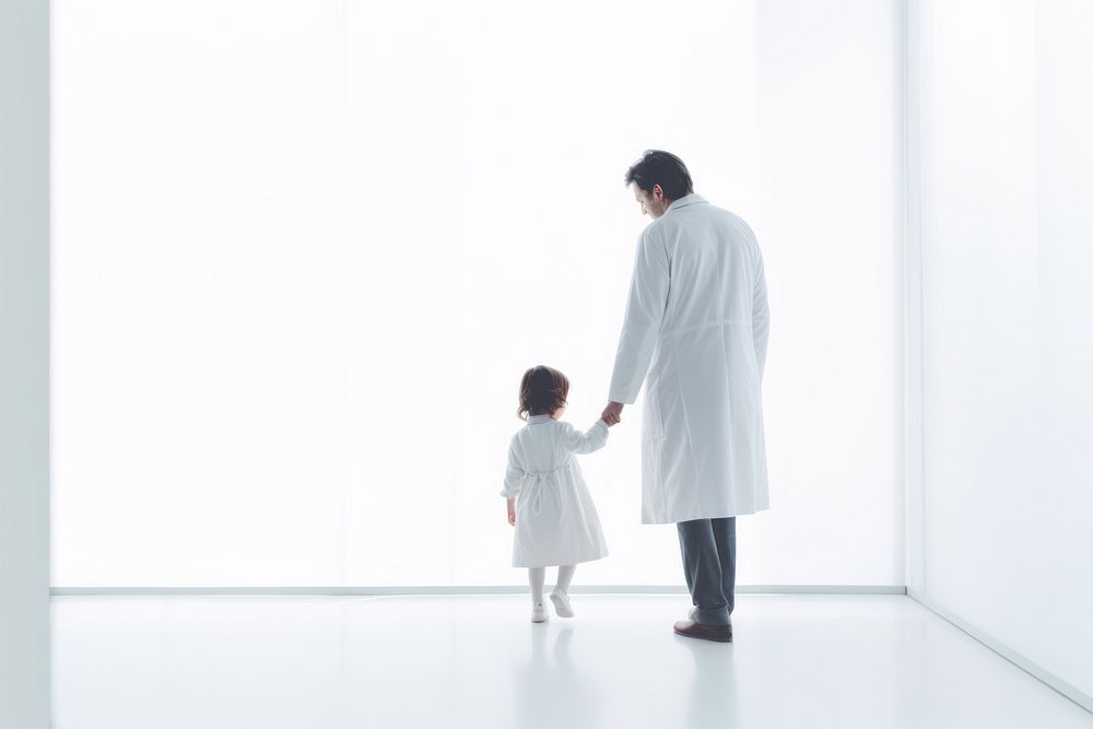 Child hospital doctor adult. AI generated Image by rawpixel.