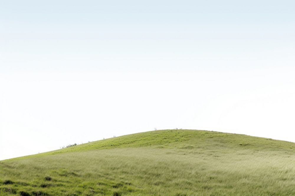 Hill grassland outdoors pasture. AI generated Image by rawpixel.