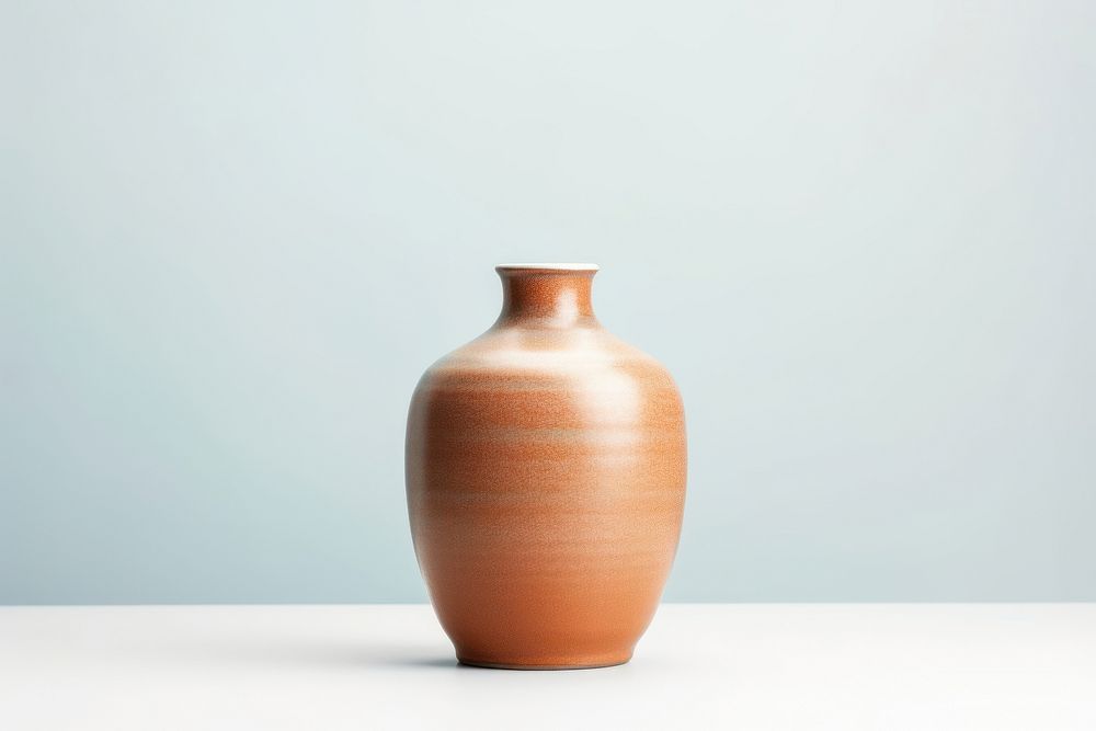 Pottery vase jar earthenware. AI generated Image by rawpixel.