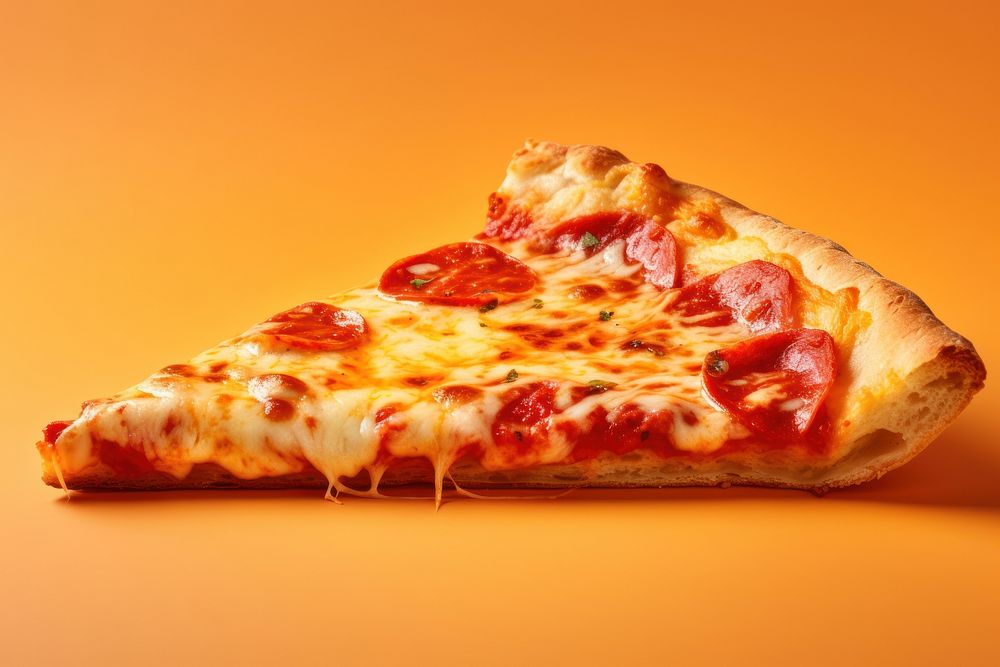 Pizza slice food pepperoni. 