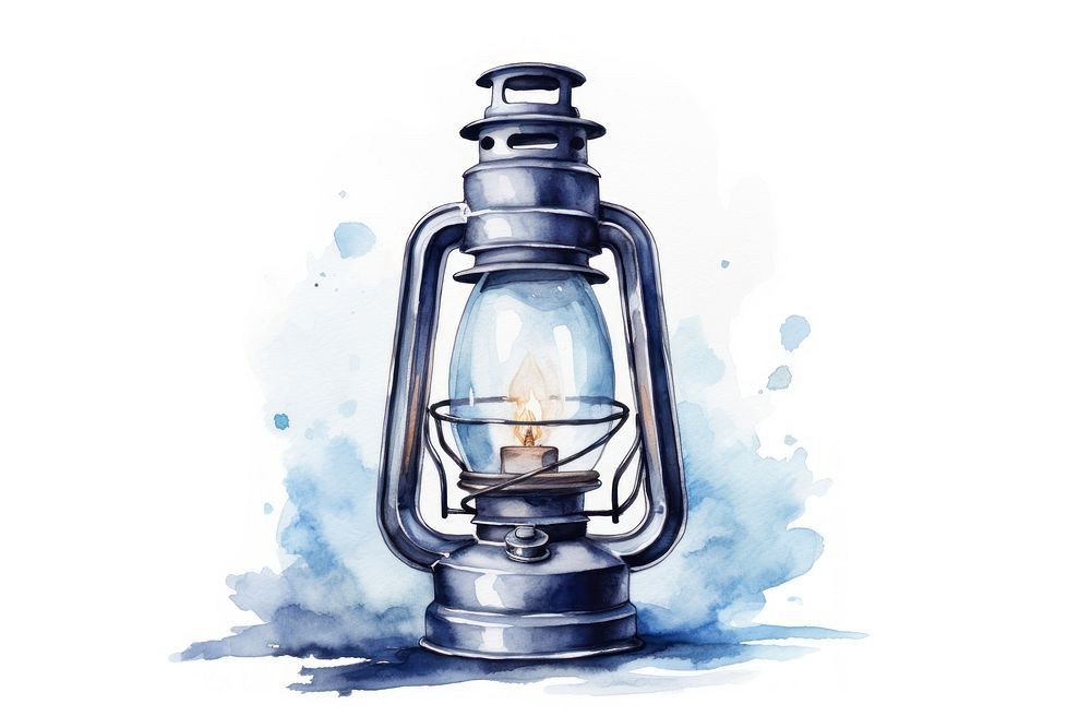 Lamp lantern illuminated lighthouse. AI generated Image by rawpixel.