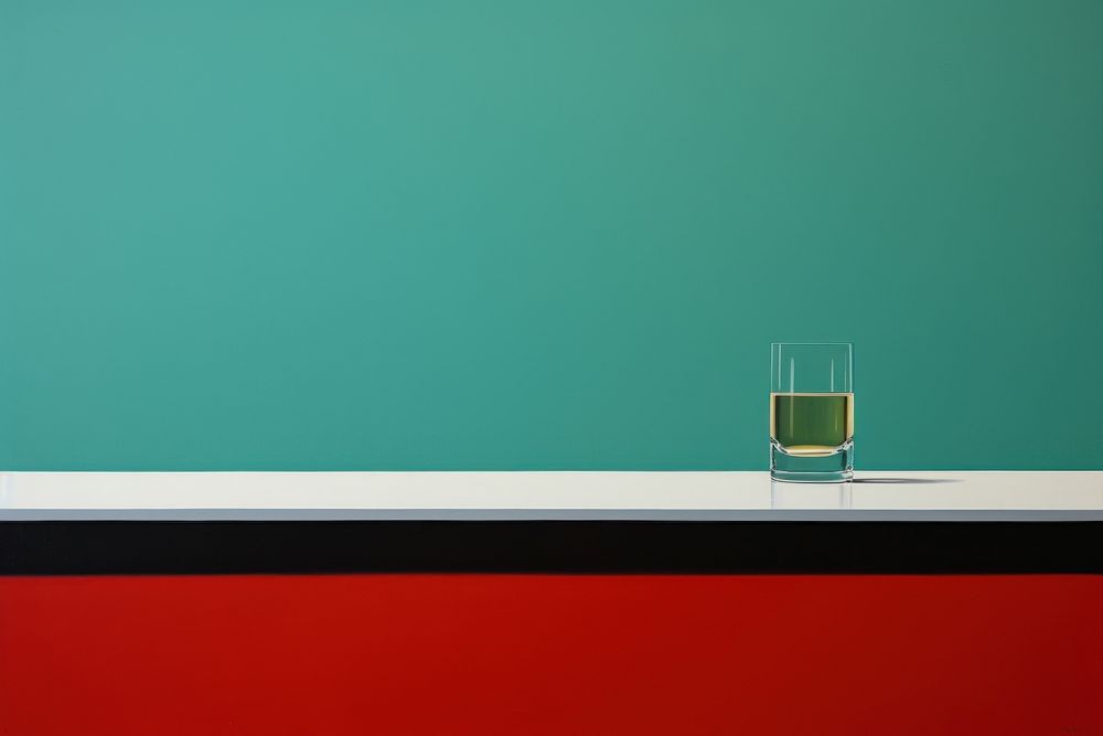 Green glass blue red. AI generated Image by rawpixel.