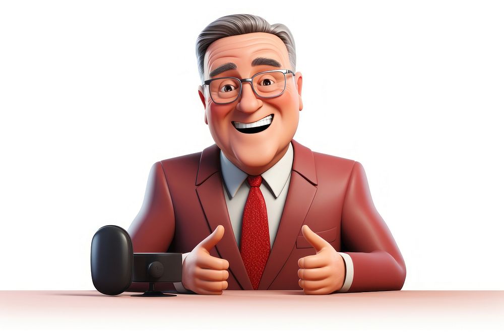 Portrait smiling sitting cartoon. AI generated Image by rawpixel.