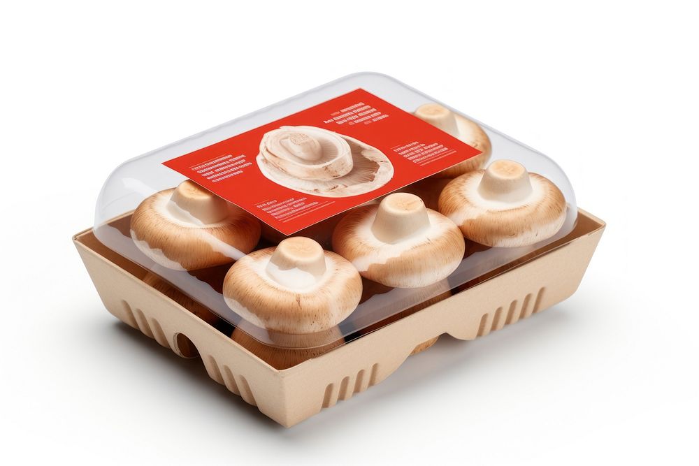 Mushroom dessert food box. AI generated Image by rawpixel.