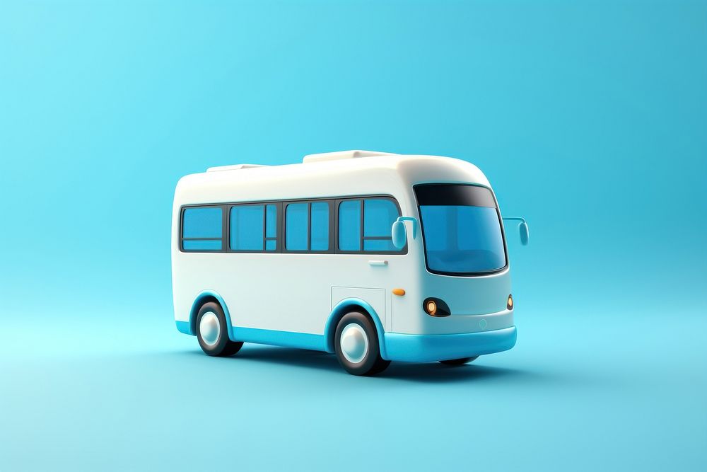 Bus vehicle minibus wheel. AI generated Image by rawpixel.