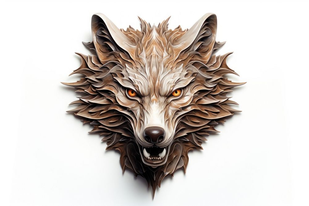 Animal mammal wolf fox. AI generated Image by rawpixel.