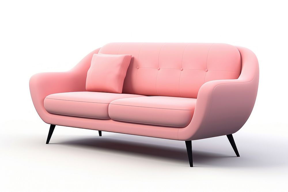 Comfortable furniture armchair sofa. AI generated Image by rawpixel.
