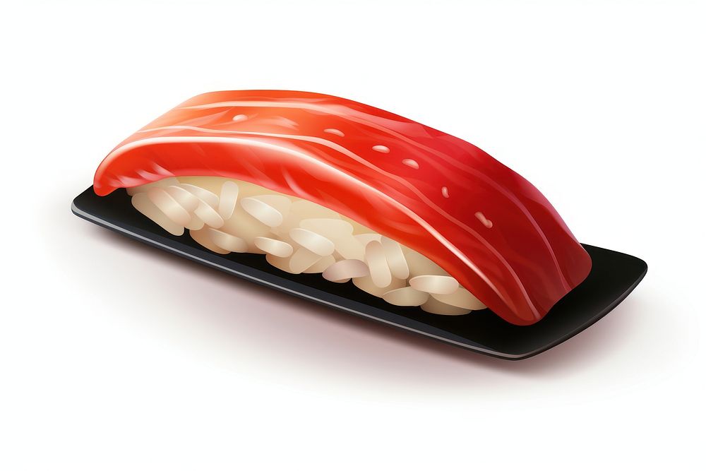 Sushi food white background medication. AI generated Image by rawpixel.
