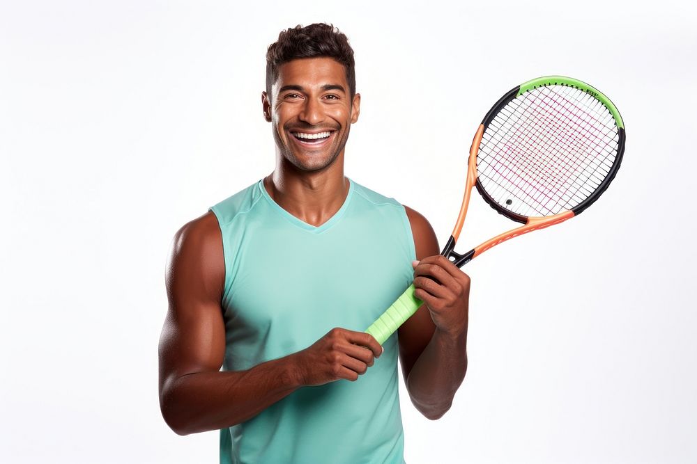 Tennis racket holding sports. AI generated Image by rawpixel.